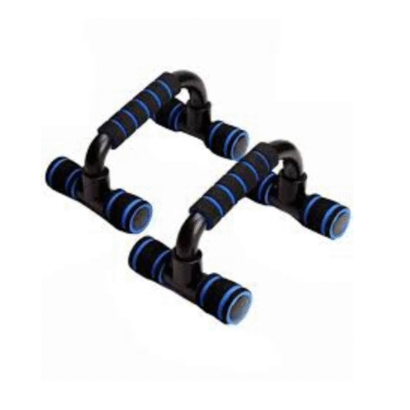 Push-Up Bars with foam grip handles for upper body workout