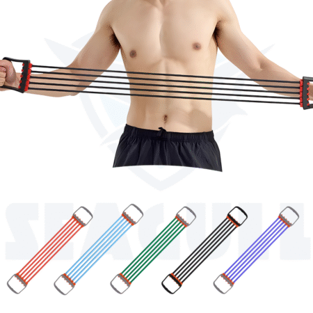 JSD Sports Chest Expander Resistance Band – Adjustable Fitness Tube for Strength Training & Home Workout