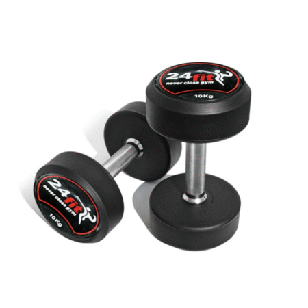 JSD Sports Rubber Bouncer Dumbbells